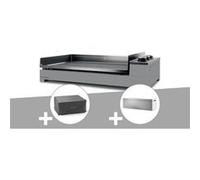 Plancha gaz Forge Adour Premium 75 acier avec housse et couvercle pour plancha G