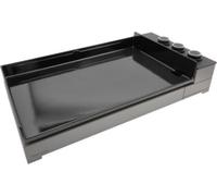 Plancha gaz FORGE ADOUR Premium Acier 75 NG noir gris 3 brûleurs à poser, 73.2x40.9 cm