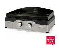 Plancha gaz LE MARQUIER Signature Allure 260 Duo 2 brûleurs à poser, 60x40 cm