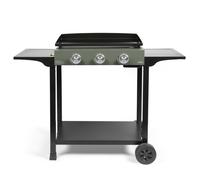 LIVOO Plancha à gaz DOC326 3 brûleurs sur chariot