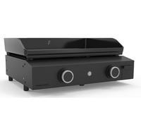 Plancha gaz - Forge Adour - ORIGIN 60 - Acier noir - 2 brûleurs - 10 ans de garantie