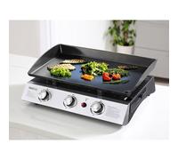 Plancha gaz prato 3 brûleurs - jardideco