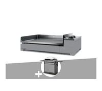 Plancha gaz Premium 60 acier avec chariot - FORGE ADOUR
