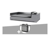 Plancha gaz Premium 60 acier avec chariot - FORGE ADOUR