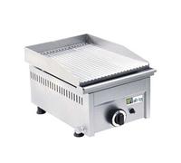 Plancha Gaz Professionnelle Rainurée - 1 ou 2 Zones de Cuisson - AFI Collin Lucy