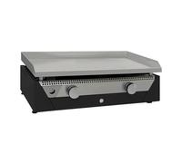 Plancha Gaz RAINBOW BLACK inox chrome dur
