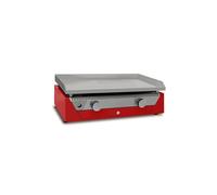 Plancha Gaz RAINBOW rouge inox chrome dur