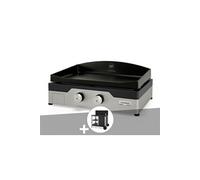 Plancha gaz Signature Allure 260 Duo + Desserte -