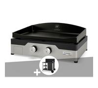 Plancha gaz signature allure 260 duo + desserte - le marquier