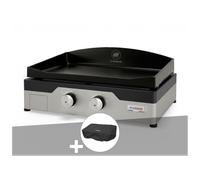 Plancha gaz signature allure 260 duo + housse de protection - le marquier