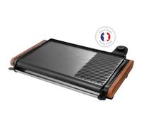 Plancha gril électrique 2000w 43x28cm