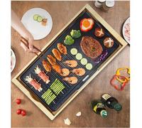 Plancha Gril Électrique 2000w 51x26cm 8280 Happy Bambou