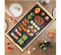 Plancha Gril Électrique 2000w 51x26cm 8280 Happy Bambou