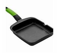 BRA Prior | Poêle Grill Lisse 28 cm en Fonte d’Aluminium avec Antiadhésif Innovations sans PFOA, Compatibles Tous Feux Dont Induction