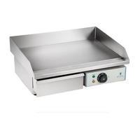 Plancha grill électrique lisse 55cm 1 x 3.0 Kw acier inox professionnel jardin barbecue 3614033