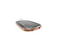 Plancha Grill Ovale en Pierre Ollaire ¿ Cuisson homogène & saine