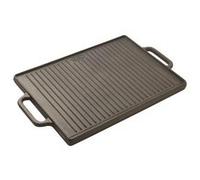 Plancha-grill professionnelle réversible en fonte - 500*350 mm G