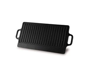 Plancha Grill rectangulaire fonte acier émaillé 38 x 23
