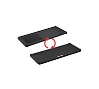 Plancha-Grill réversible 1/2 pour barbecues - - Fonte - Pour Barbecues KANSAS PRO 4