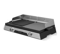 Kitchen Chef Plancha électrique PLANCHA-DUO2200 2200 W plaque inox 52 x 31,5 cm