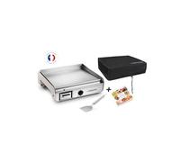 Plancha Lagrange 2300 W Pro Mineral Argent Avec Livre Spatule Et Houss Lagrange