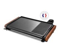Lagrange Plancha-gril Equilibre électrique 1204 cm² bois foncé