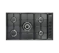 plancha nl 59 dd plaque de cuisson à gaz 5 brûleurs 90 cm noir
