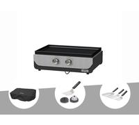 Plancha ORIGINAL Electrique 260 Duo + Housse de protection + Kit de nettoyage + Kit 3 spatules - Le Marquier