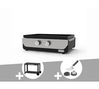 Plancha ORIGINAL Gaz 260 Duo + Desserte + Kit de nettoyage - Le Marquier