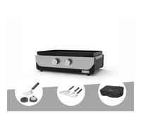Plancha original gaz 260 duo + kit 3 spatules + kit de nettoyage + housse de pro