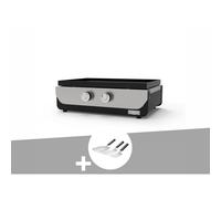 LE MARQUIER Plancha Original Gaz 260 Duo + Kit 3 spatules