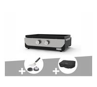Plancha original gaz 260 duo + kit de nettoyage + housse de protection - le marq
