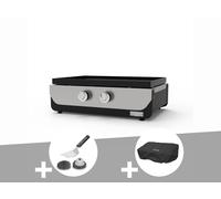 Plancha ORIGINAL Gaz 260 Duo + Kit de nettoyage + Housse de protection - Le Marquier