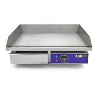 Plancha Plaque de Cuisson Professionnelle en Acier Inoxydable de 50cm