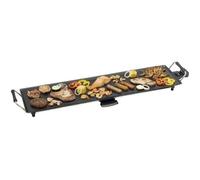 Plancha/Plaque de cuisson teppanyaki électrique BESTRON - 90,5 x 23,7 cm - 1800 W - Noir