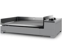 Plancha Premium électrique, 60 cm, Chassis Noir et gris