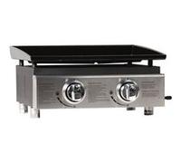 Plancha "Presto 2" - 2 Brûleurs - 5 kW - Gris 3 G