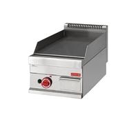 Plancha professionnelle lisse gaz