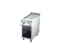 Plancha professionnelle lisse gaz