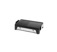 Riviera&Bar Plancha-Gril QPL550 Cook & Serve Bi-Zone 2130W Noir/Argent