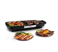 Plancha électrique TEFAL CB641810 noir à poser, 50x26 cm