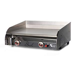 Plancha Tonio - Plancha Baila 6 à 12 personnes - Gaz Butane Propane - Plaque De Cuisson Inox - Caisson Inox - Allumage Piezzo Electronique - Système De Sécurité Thermocouple - Fabrication 100% France