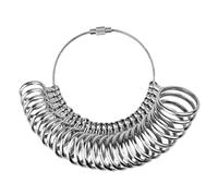 Planche à anneau - Rings Mesurer la jauge, outil de taille de bijoux | Kit de mesure de l'anneau réglable, outil de jauge de doigt portable, échelle de dimensionnement professionnel des bijoux