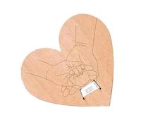 Planche à bracelet en bois faite à la main pour nouveau-né avec date de naissance pour accessoires de photographie de bébé, souvenir et annonce, planche de croissance pour bébé