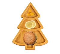Planche à charcuterie de Noël en bois Porte-aliments et plat à snacks en | Planche à charcuterie et plateau apéritif pour apéritifs desserts fromages sushis fêtes réceptions
