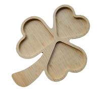 Planche à charcuterie en forme de cœur Assiette double en forme de cœur Assiette à dîner Plateaux et plateaux de service en bois Plateau de service de la Saint-Valentin pour collation (C, One Size)