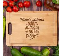 Planche à charcuterie gravée sur mesure - Planche à découper en bambou personnalisée, cadeau pour anniversaire, nouvelle maison ou pendaison de crémaillère