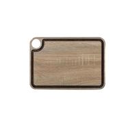 Arcos Planche à Découper Antidérapante Cuisine - Résistante au Lave-Vaisselle, Fibre de Cellulose et Résine, 33x23 cm, 7 mm Épaisseur, Écologique et Durable, Marron