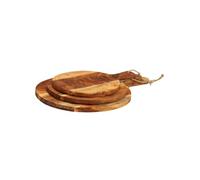 Vidaxl Planche À Découper 3 Pcs Cm Bois D'acacia Massif