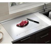 Planche a Decouper 316 Inox,Plan de Travail Inox,Plaque Inox Cuisine,Protege Plan de Travail Cuisine,Grande Planche a Decouper Pour la Cuisine,Bar,Restaurant (60 * 58cm)